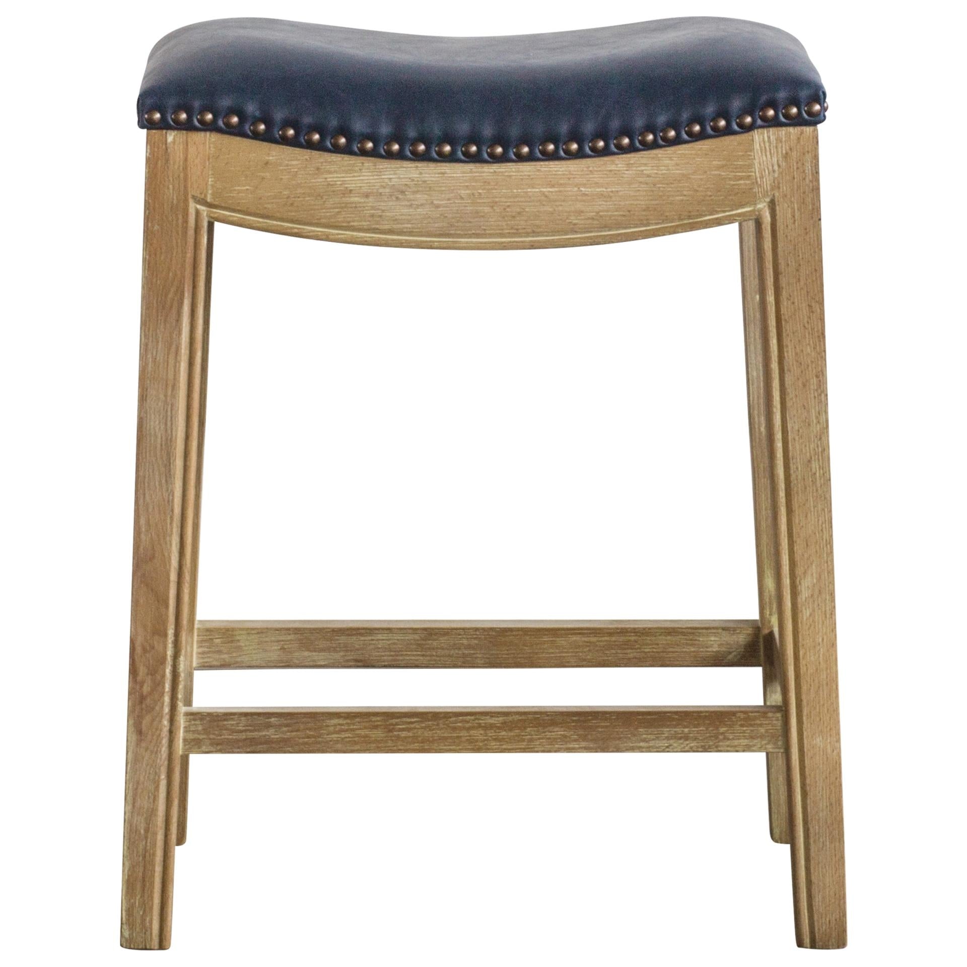 Elmo  Bonded Leather Counter Stool - What A Room