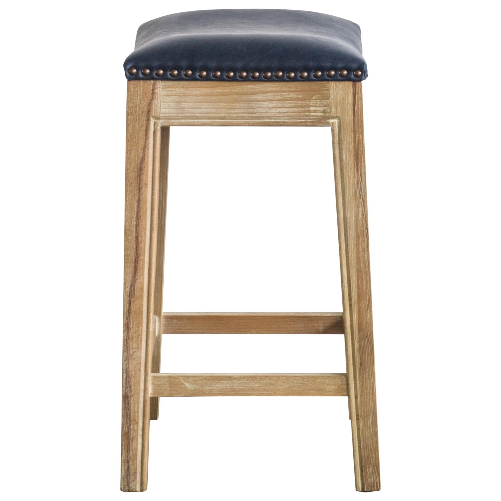 Elmo  Bonded Leather Counter Stool - What A Room