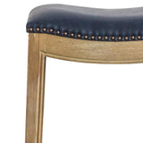 Elmo  Bonded Leather Counter Stool - What A Room