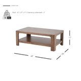 Trevin  Rectangular Coffee Table - What A Room