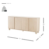Harlyn Buffet/Sideboard 4 Doors - What A Room