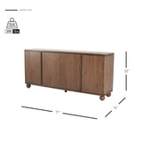 Harlyn Buffet/Sideboard 4 Doors - What A Room