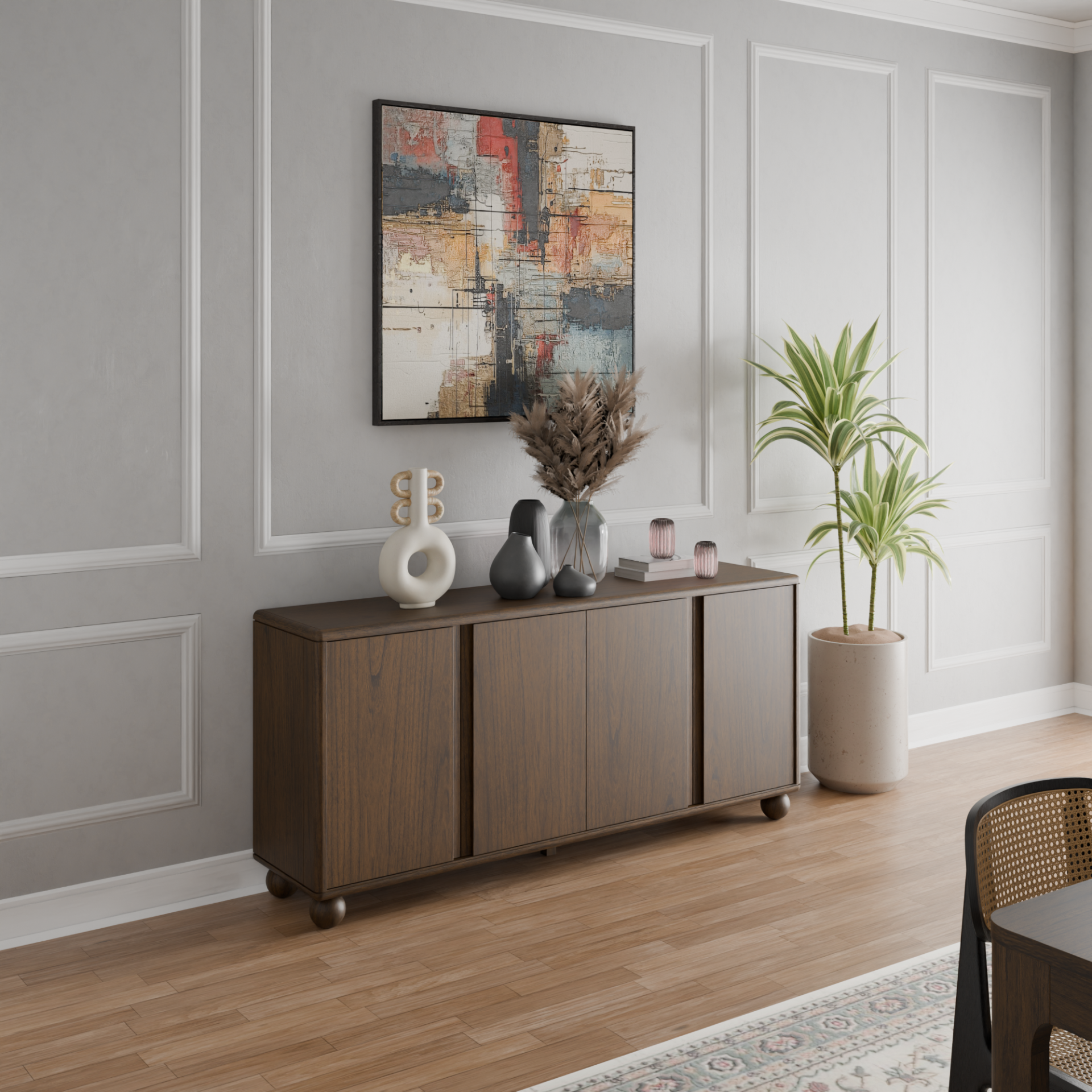 Harlyn Buffet/Sideboard 4 Doors - What A Room