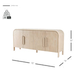 Serenia Buffet/Sideboard 4 Doors - What A Room