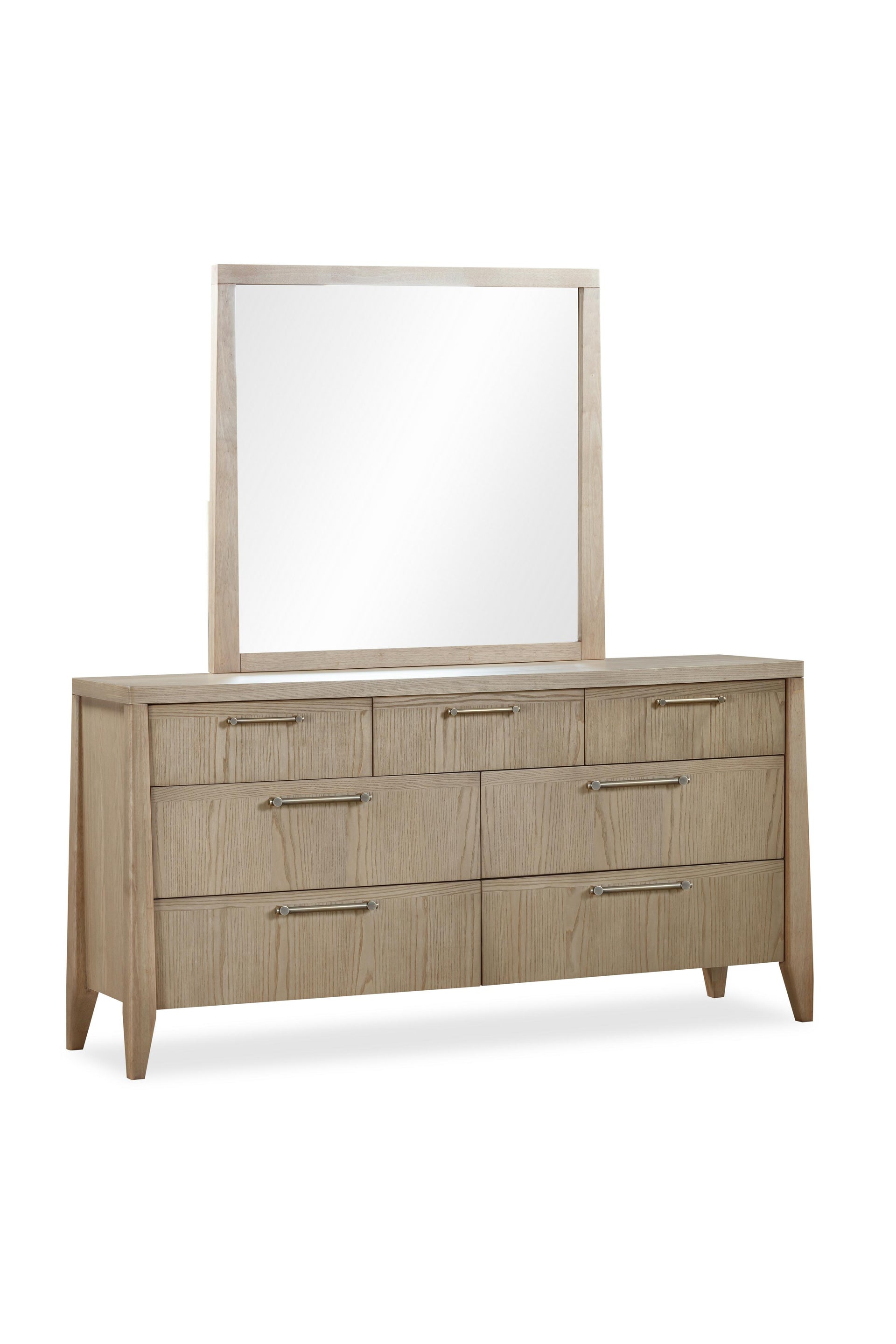 Sumire Seven Drawer Ash Wood Dresser in Ginger - What A Room