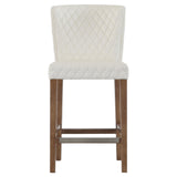 Albie  Diamond Stitching  Counter Stool - What A Room