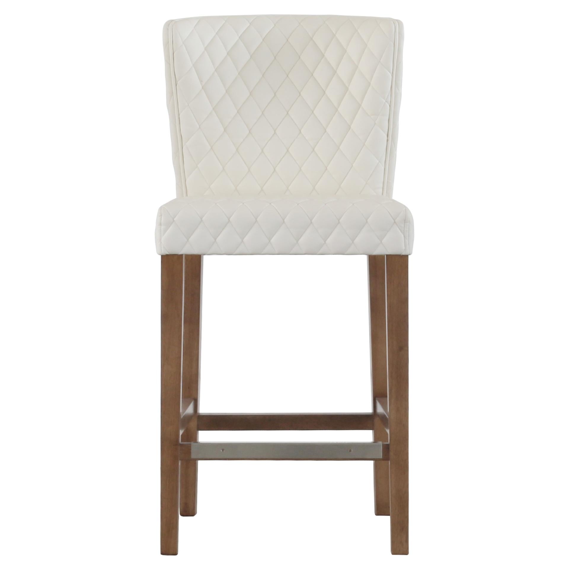 Albie  Diamond Stitching  Counter Stool - What A Room