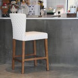 Albie  Diamond Stitching  Counter Stool - What A Room