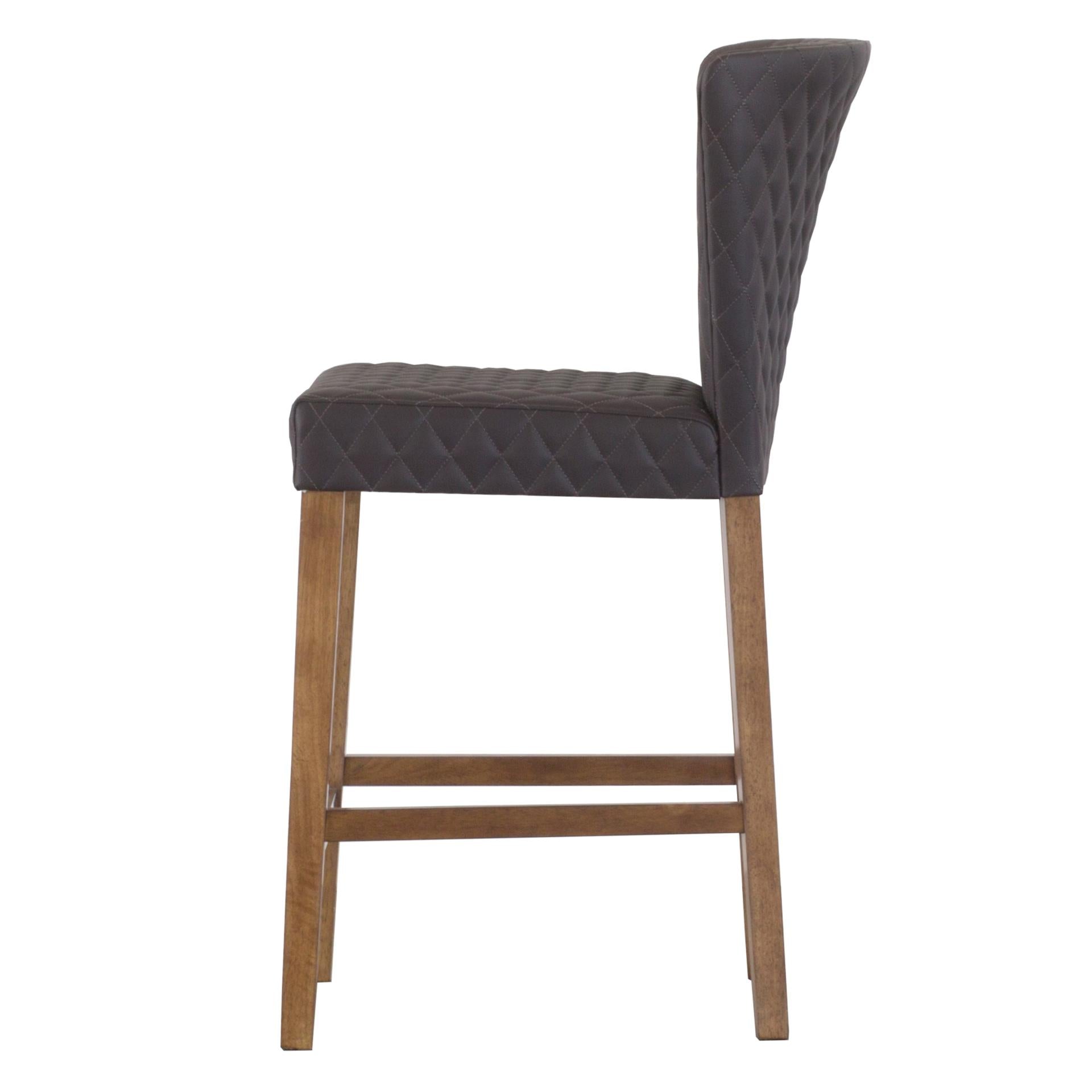 Albie  Diamond Stitching  Counter Stool - What A Room