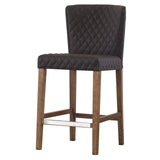 Albie  Diamond Stitching  Counter Stool - What A Room