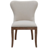 Dorsey Fabric Dining Side Chair Drift Wood Legs (Set of 2) - What A Room