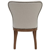 Dorsey Fabric Dining Side Chair Drift Wood Legs (Set of 2) - What A Room