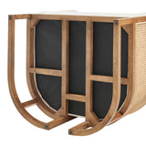Velma Accent Arm Chair w/ Rattan - What A Room