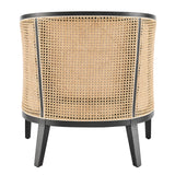 Tillman Accent Arm Chair w/ Rattan - What A Room