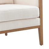 Tillman Accent Arm Chair w/ Rattan - What A Room