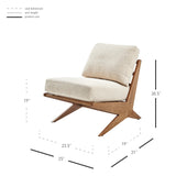 Chandler Fabric Accent Chair - What A Room