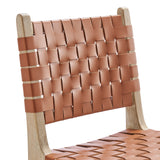 Marco Faux Leather Counter Stool Drift Wood Frame - What A Room