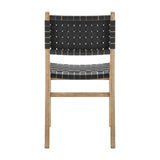 Marco Faux Leather Dining Side Chair Drift Wood Frame (Set of 2) - What A Room