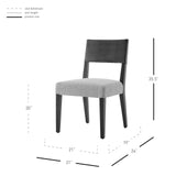Kylo / Fabric Dining Side Chair (Set of 2) - What A Room