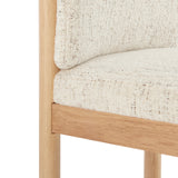 Melvin  Fabric Dining Side Chair (Set of 2) - What A Room