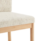 Melvin  Fabric Dining Side Chair (Set of 2) - What A Room