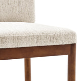 Melvin  Chenille Dining Side Chair (Set of 2) - What A Room