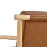 Arnold Faux Leather Accent Arm Chair - What A Room