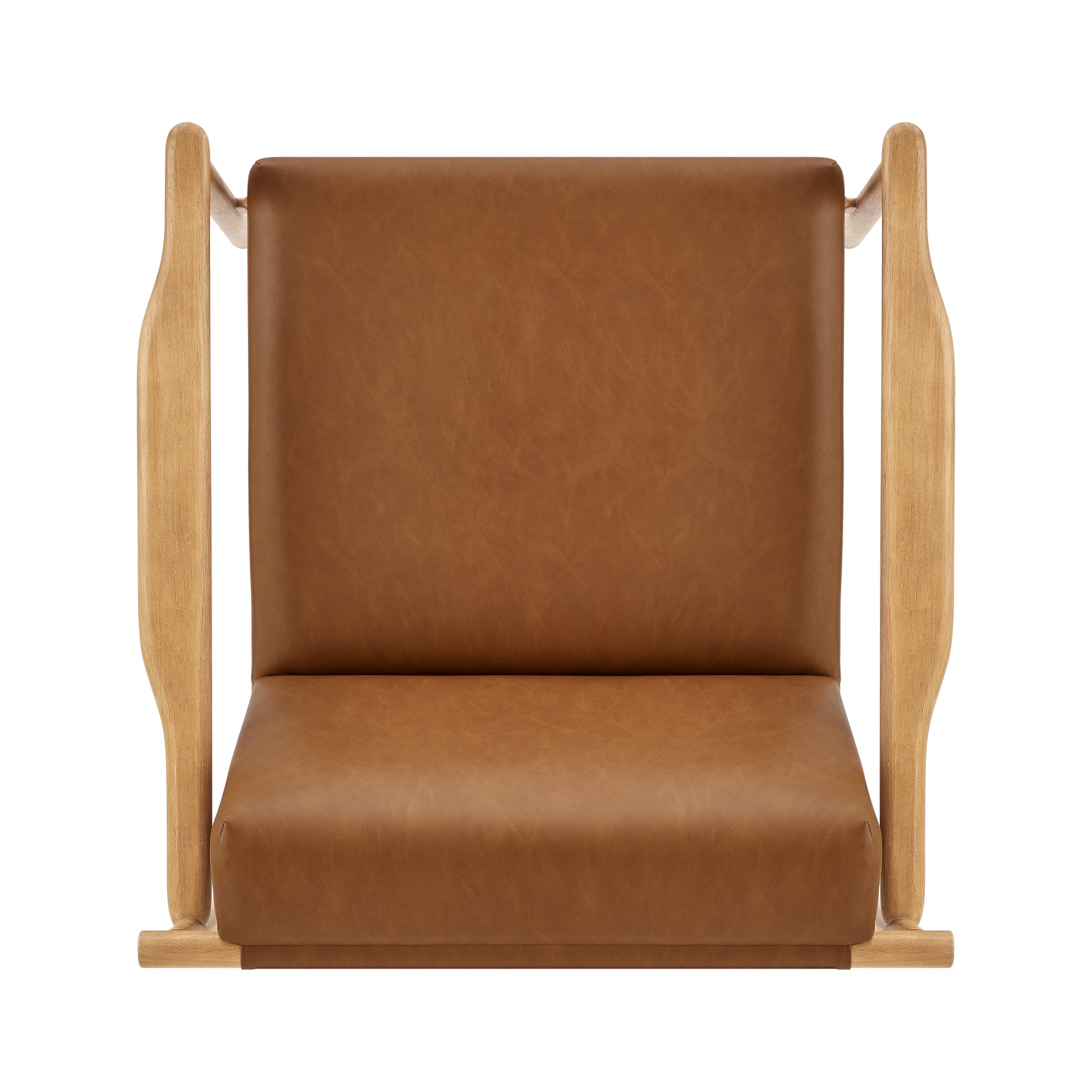 Arnold Faux Leather Accent Arm Chair - What A Room