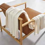 Arnold Faux Leather Accent Arm Chair - What A Room