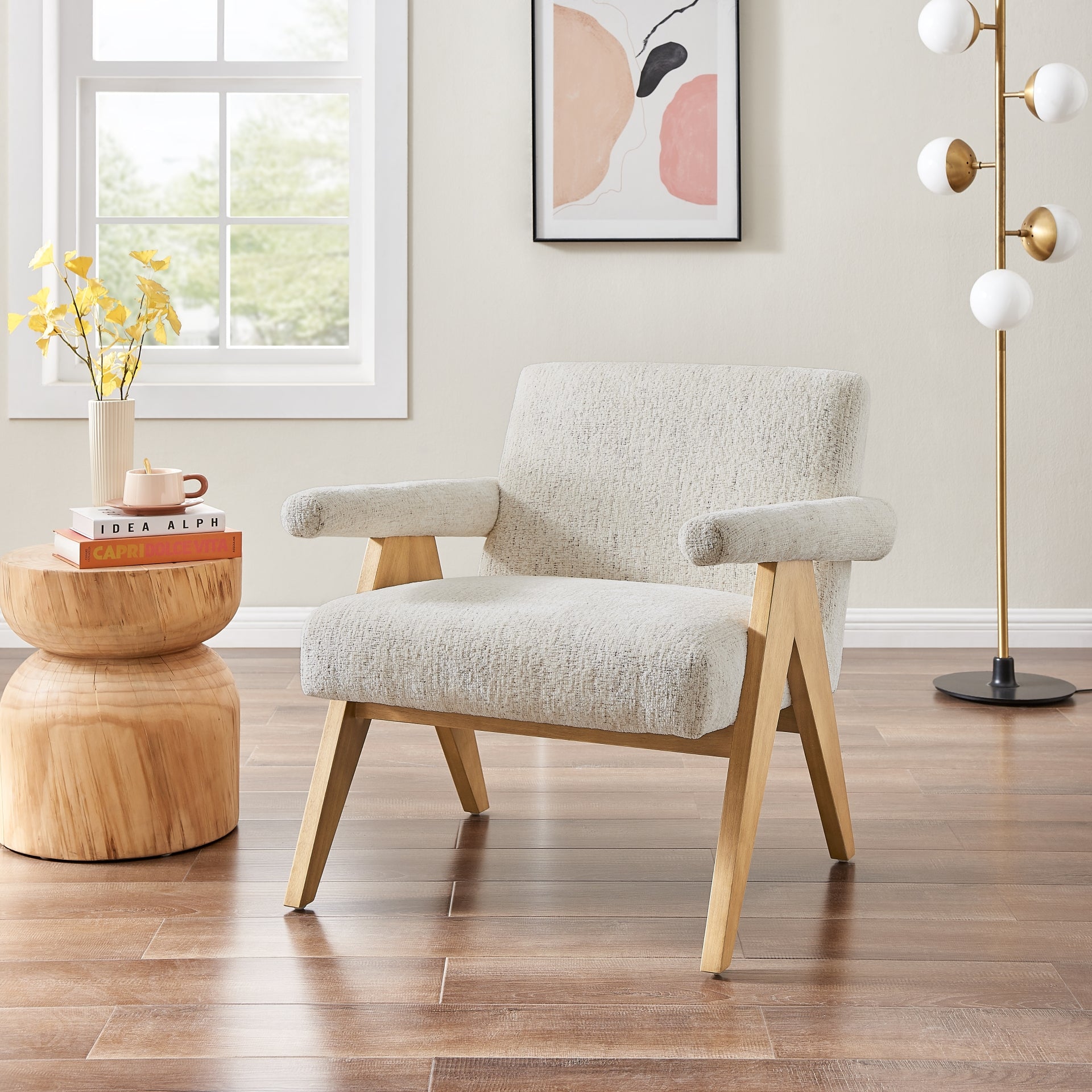 Nixon Fabric Accent Arm Chair - What A Room