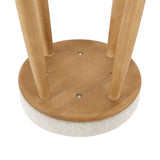 Deandre Fabric Backless Swivel Counter Stool - What A Room