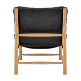 Oswald Faux Leather Tufted Accent Chair - What A Room