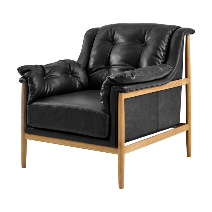 Larry  Tufted Accent Arm Chair - What A Room