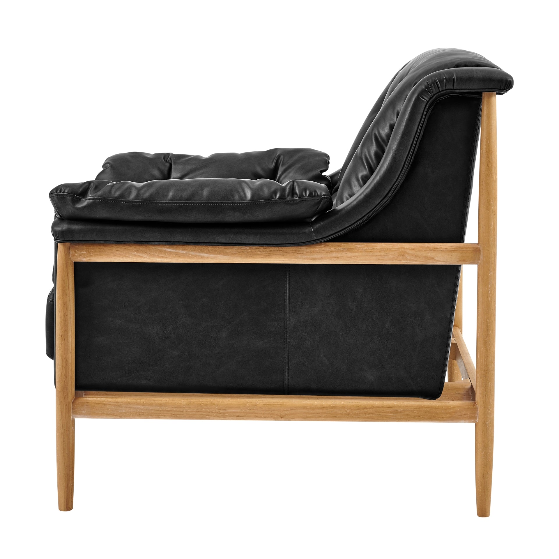 Larry  Tufted Accent Arm Chair - What A Room