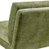 Zenda Fabric Swivel Accent Chair w/ Wooden Base - What A Room