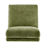 Zenda Fabric Swivel Accent Chair w/ Wooden Base - What A Room