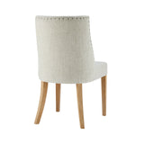 New Paris  Fabric Dining Side Chair (Set of 2) - What A Room