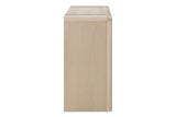 Liv Four Door Ash Wood Sideboard in White Sand - What A Room