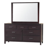 Nevis Seven Drawer Dresser in Espresso - What A Room