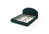 Flex Upholstered Bed in Emerald Chenille - What A Room