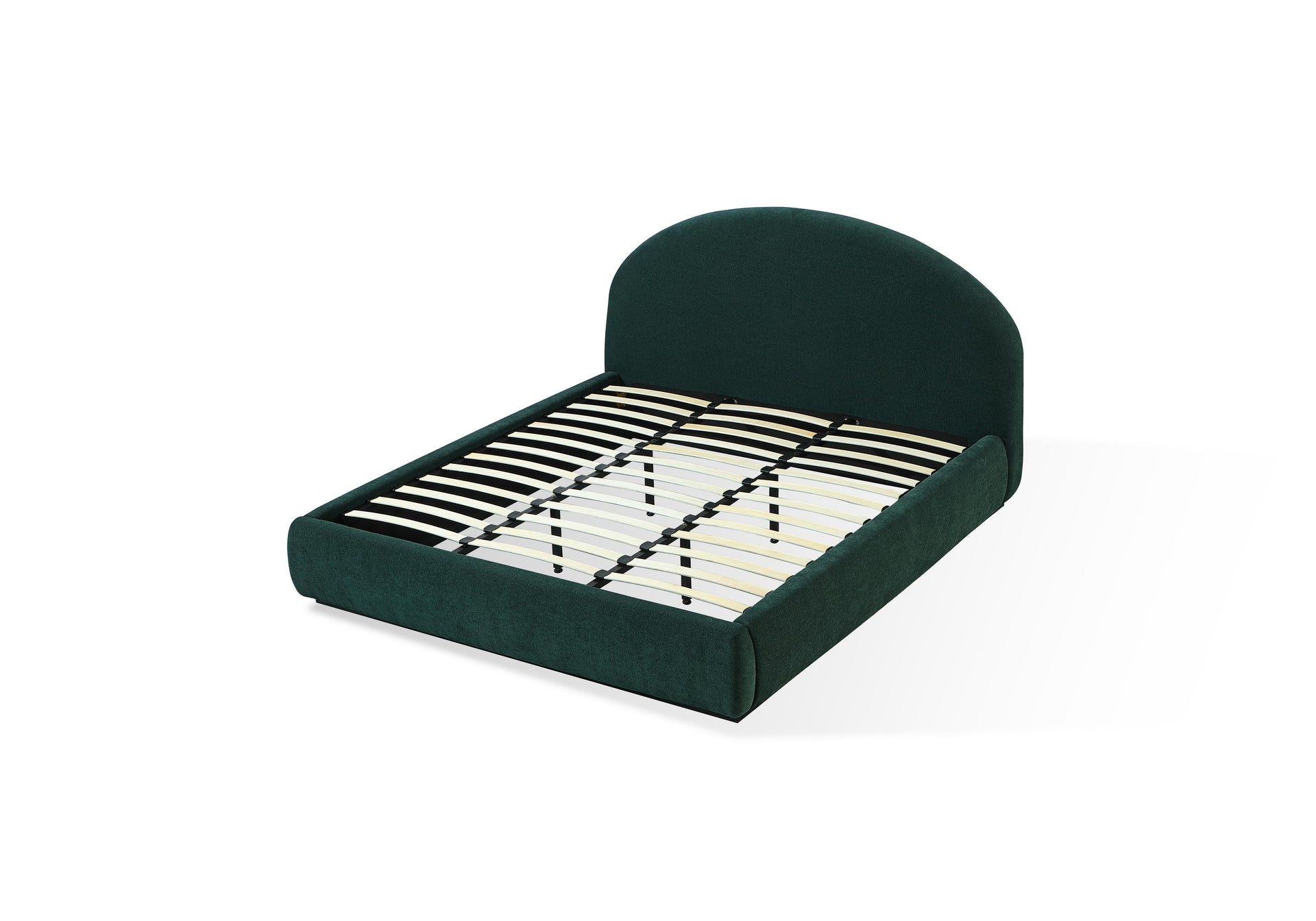 Flex Upholstered Bed in Emerald Chenille - What A Room