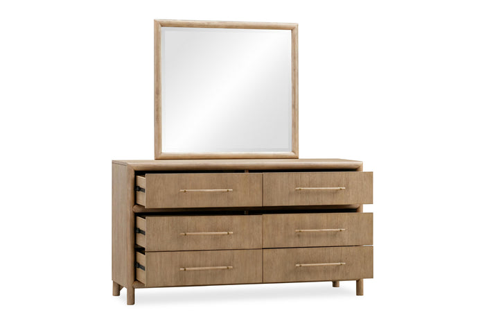 Dorsey Six Drawer Dresser in Granola - What A Room