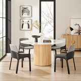 Stella Faux Leather Dining Side Chair (Set of 2) - What A Room