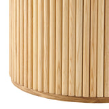 Ingrid Ceramic Top 21.5" Round Side Table - What A Room