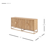 Ingrid  Sideboard w/ 4 Doors - What A Room