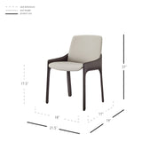 Stella Faux Leather Dining Side Chair (Set of 2) - What A Room