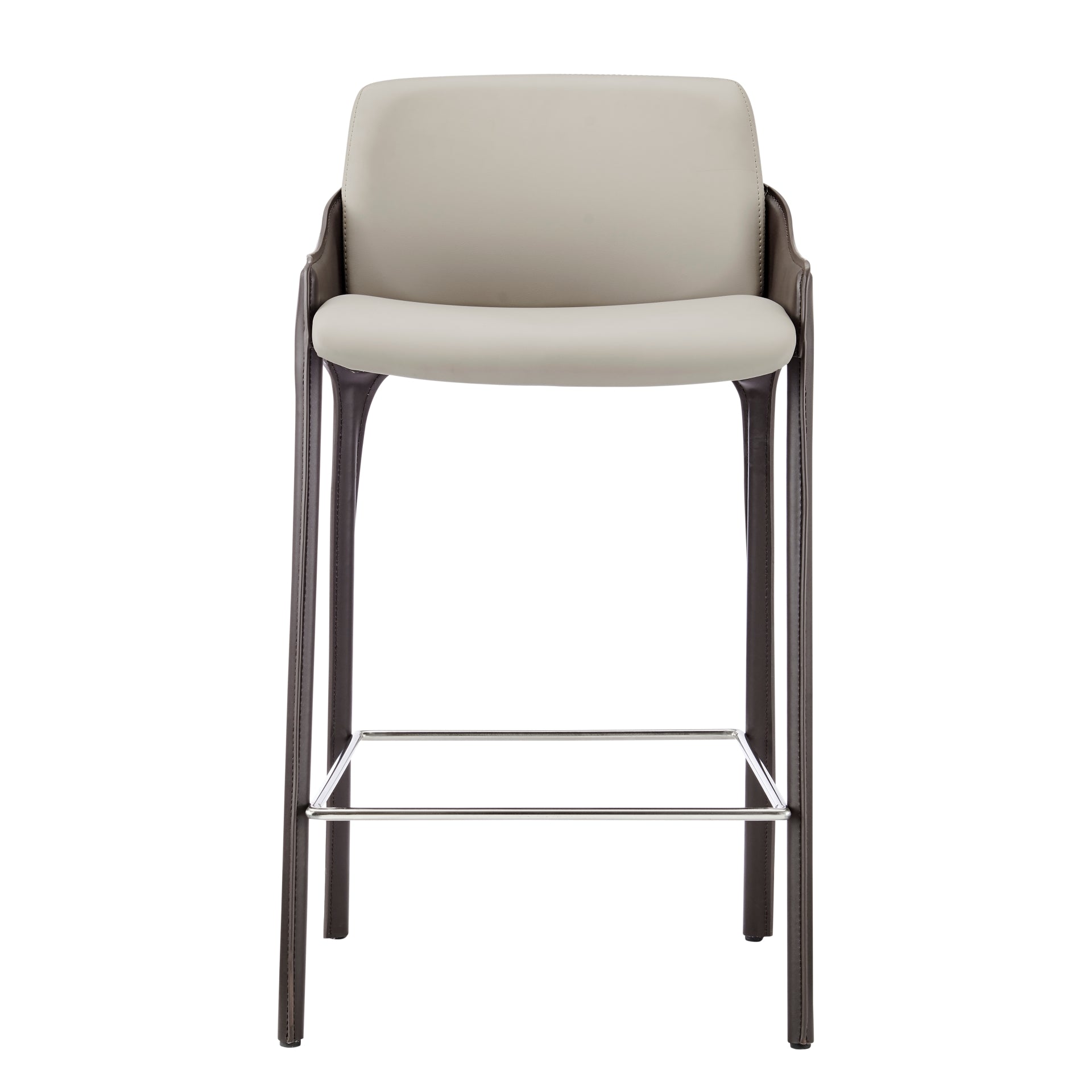 Stella Faux Leather Counter Stool (Set of 2) - What A Room