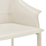 Callie Recycled Leather Counter Stool - What A Room