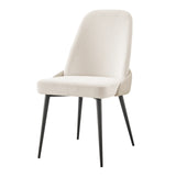 Elodie  Fabric/ Dining Side Chair (Set of 2) - What A Room