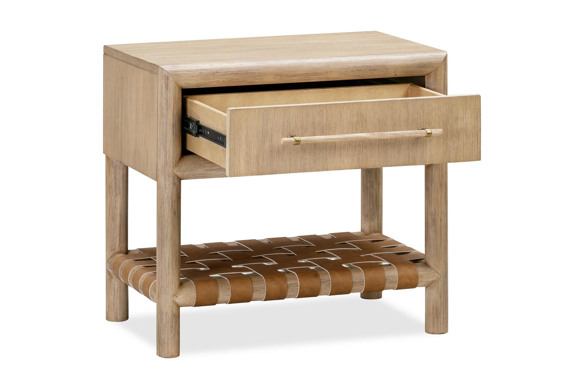 Dorsey One Drawer USB-charging Nightstand in Granola - What A Room